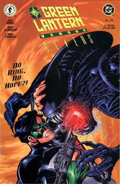 Green Lantern vs. Aliens #3 Comic