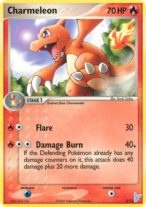 Charmeleon (3/12) - EX Trainer Kit 2 Minun