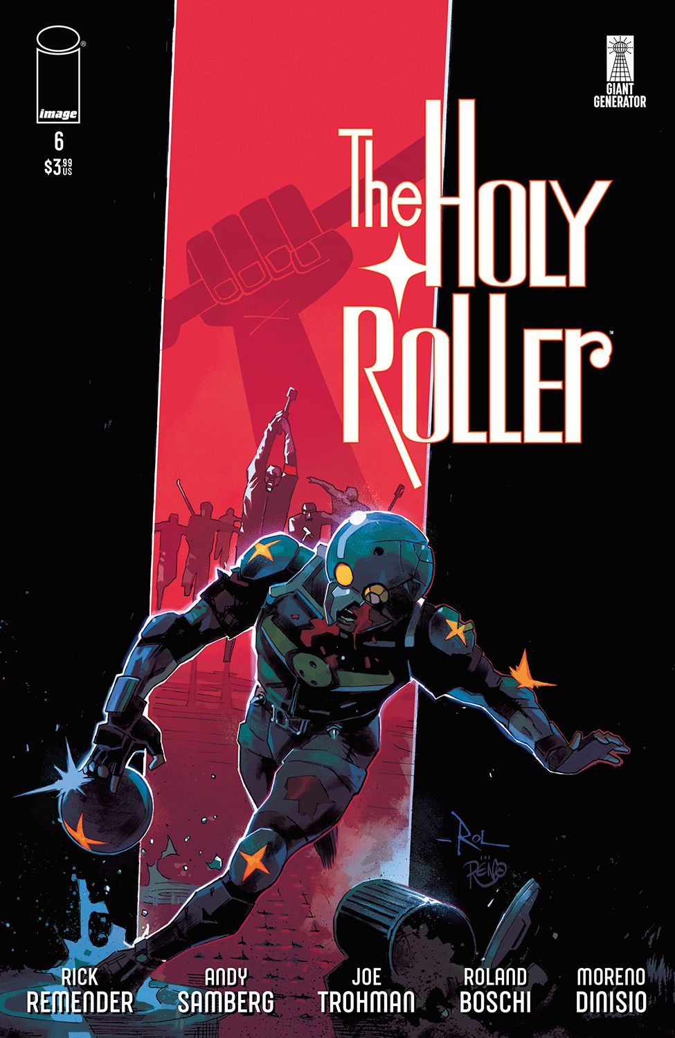 The Holy Roller #6 Comic