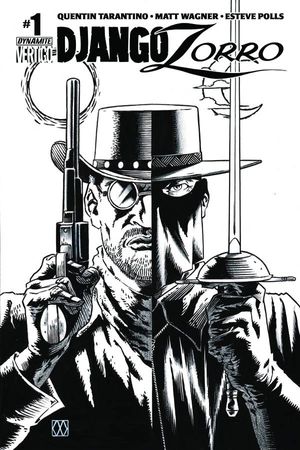 Django / Zorro #1 (25 Copy Wagner B&amp;w Incv)