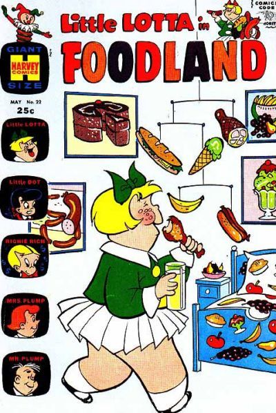 Little Lotta Foodland #22 Comic