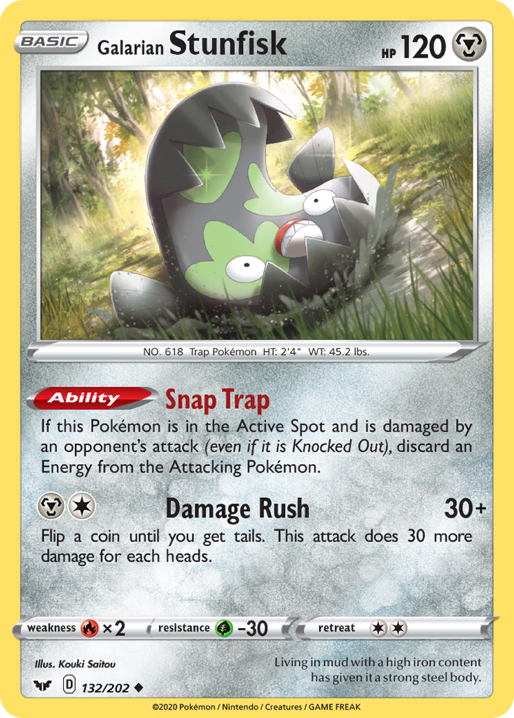 Stunfisk Pokémon Card