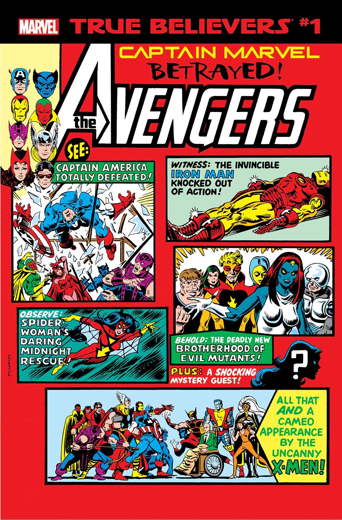 True Believers: Captain Marvel - Betrayed Comic
