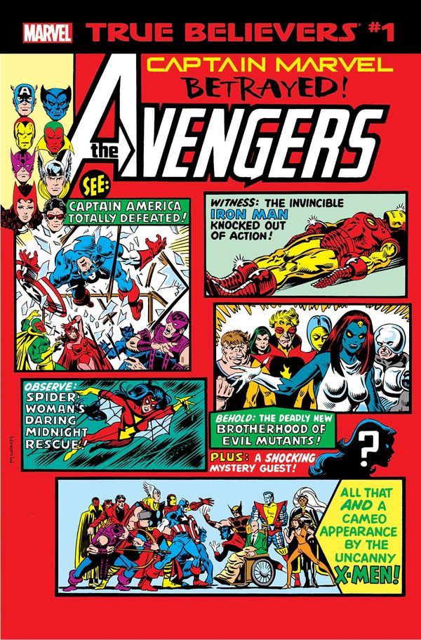 True Believers: Captain Marvel - Betrayed #1