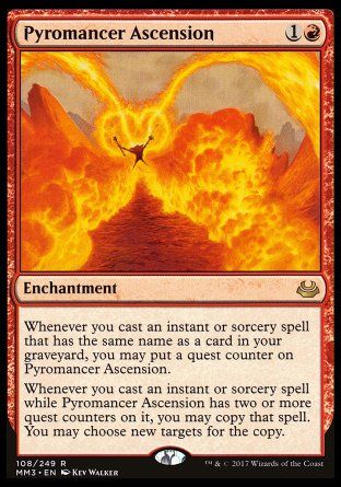 Pyromancer Ascension (Modern Masters 2017) Trading Card