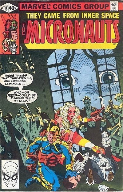 Micronauts #18 Comic
