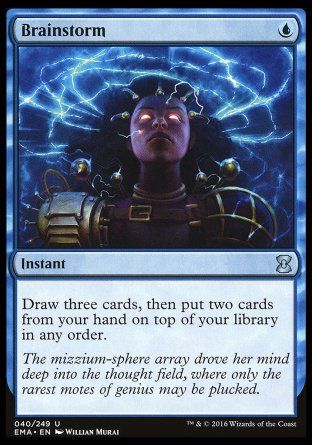 Brainstorm (Eternal Masters) Trading Card