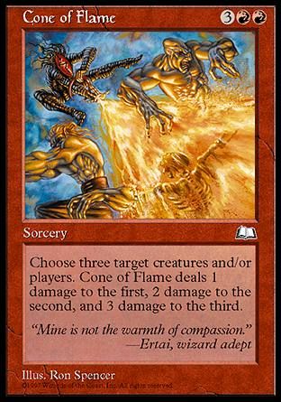 Cone of Flame (Weatherlight) Trading Card