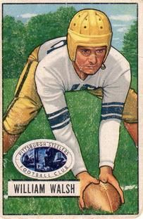 William Walsh 1951 Bowman #23 Sports Card