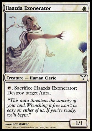 Haazda Exonerator (Dissension) Trading Card