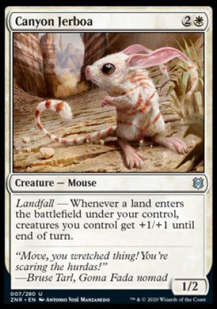 Canyon Jerboa (Zendikar Rising) Trading Card