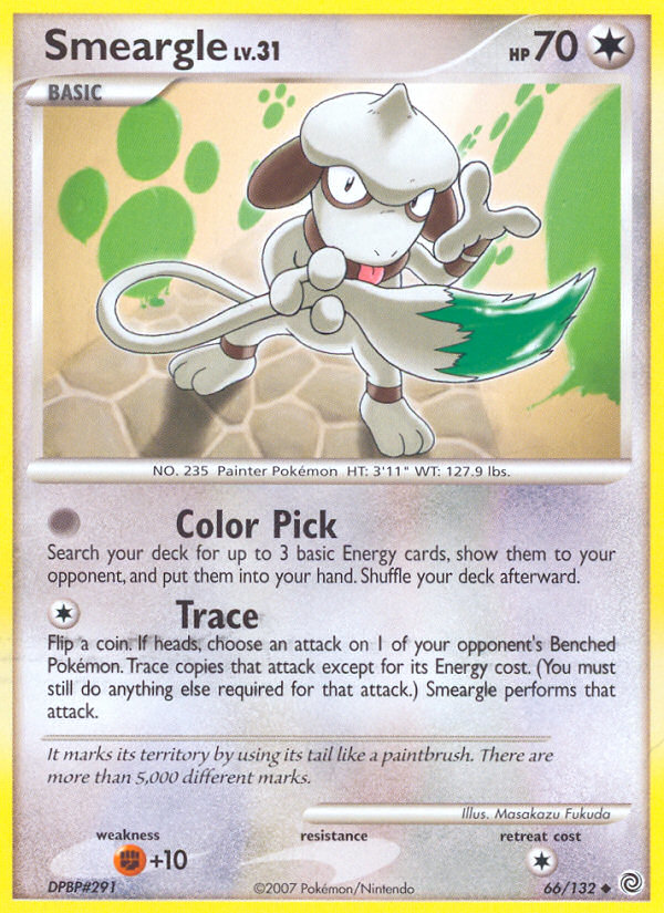 Smeargle (66/132) - Secret Wonders Pokémon Card