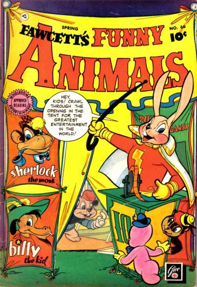 Fawcett's Funny Animals #66 Comic