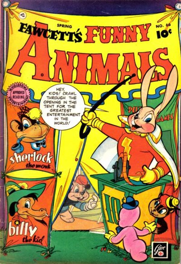 Fawcett's Funny Animals #66