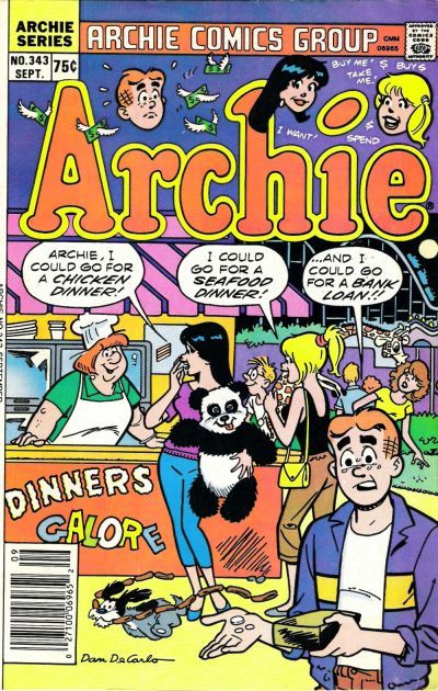 Archie #343 Comic