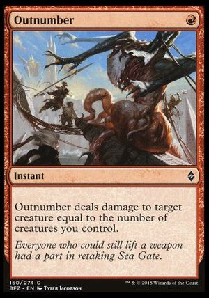 Outnumber (Battle for Zendikar)