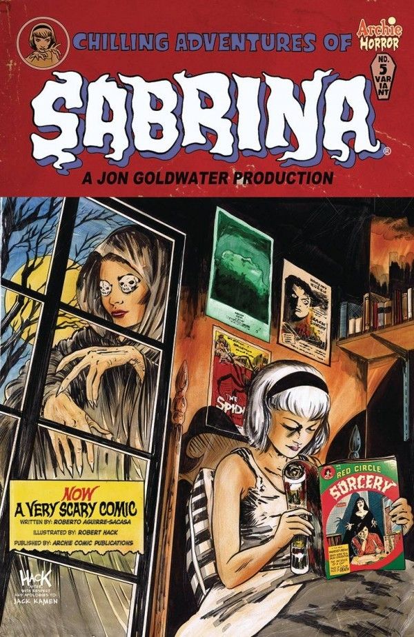 Chilling Adventures of Sabrina #5 (Hack Variant Cover)
