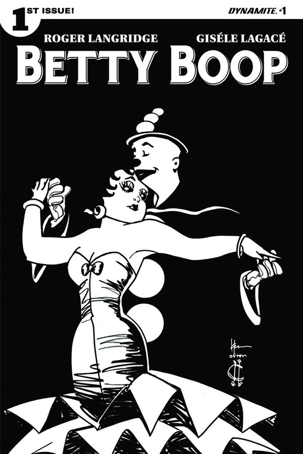 Betty Boop #1 (Cover F 15 Copy Chaykin B&w In)
