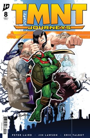 Tmnt: Journeys #8 (Variant B Bates)