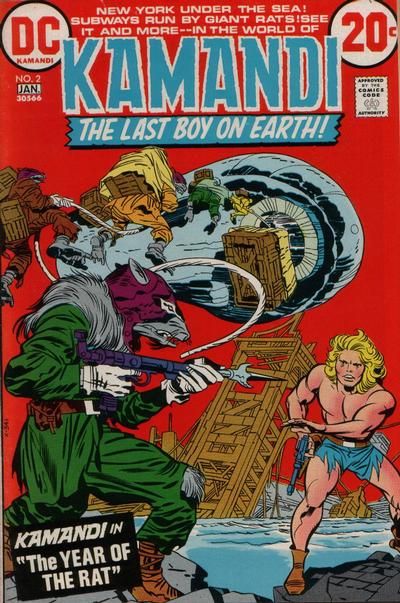 Kamandi, The Last Boy On Earth #2 Comic