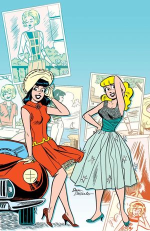Archie Comics 85th Anniversary Presents: Betty and Veronica Fashion Pages #1 (Cover D Dan DeCarlo Foil Virgin Variant)