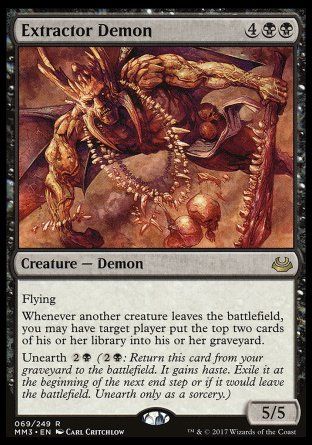 Extractor Demon (Modern Masters 2017) Trading Card