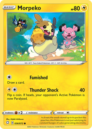 Morpeko (36/72) - Shining Fates