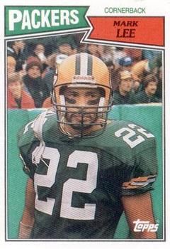 Mark Lee 1987 Topps #359 Sports Card