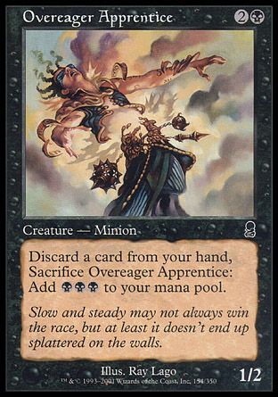 Overeager Apprentice (Odyssey) Trading Card