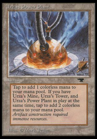 Urza's Power Plant (Sphere) (Antiquities) Trading Card