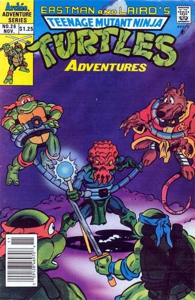 Teenage Mutant Ninja Turtles Adventures #26 Comic