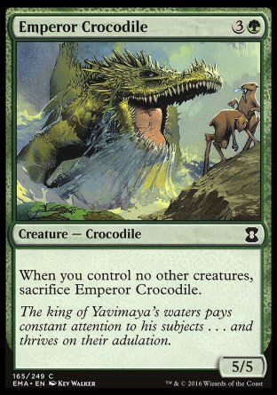 Emperor Crocodile (Eternal Masters) Trading Card