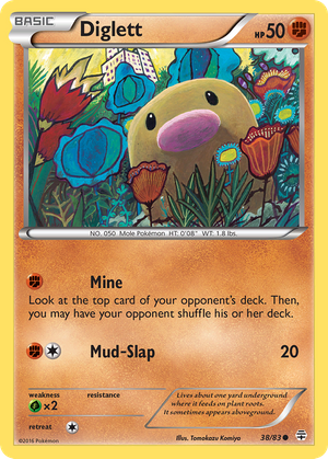 Diglett (38/83) - Generations (Reverse Holo)