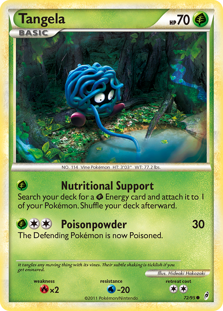 Tangela (72/95) - Call of Legends Pokémon Card