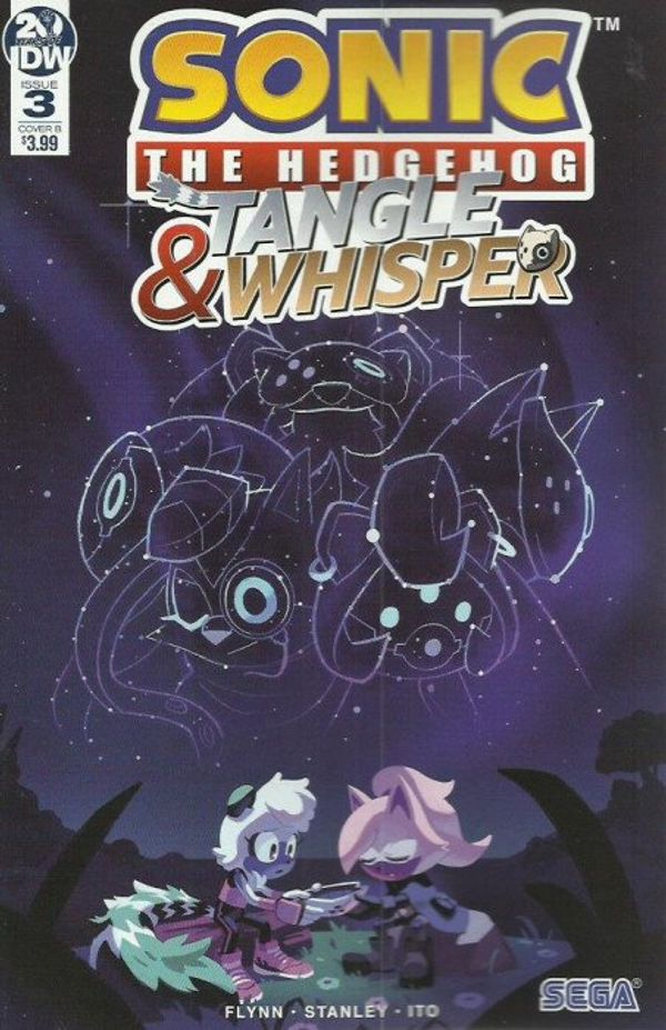 Sonic The Hedgehog Tangle & Whisper #3 (10 Copy Cover Tramontano)