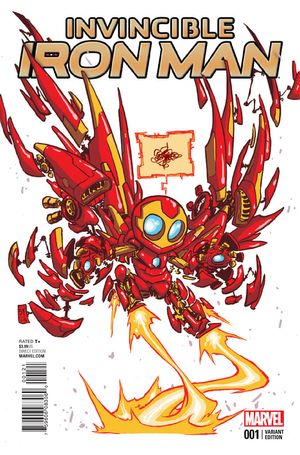 Invincible Iron Man #1 (Young Variant)