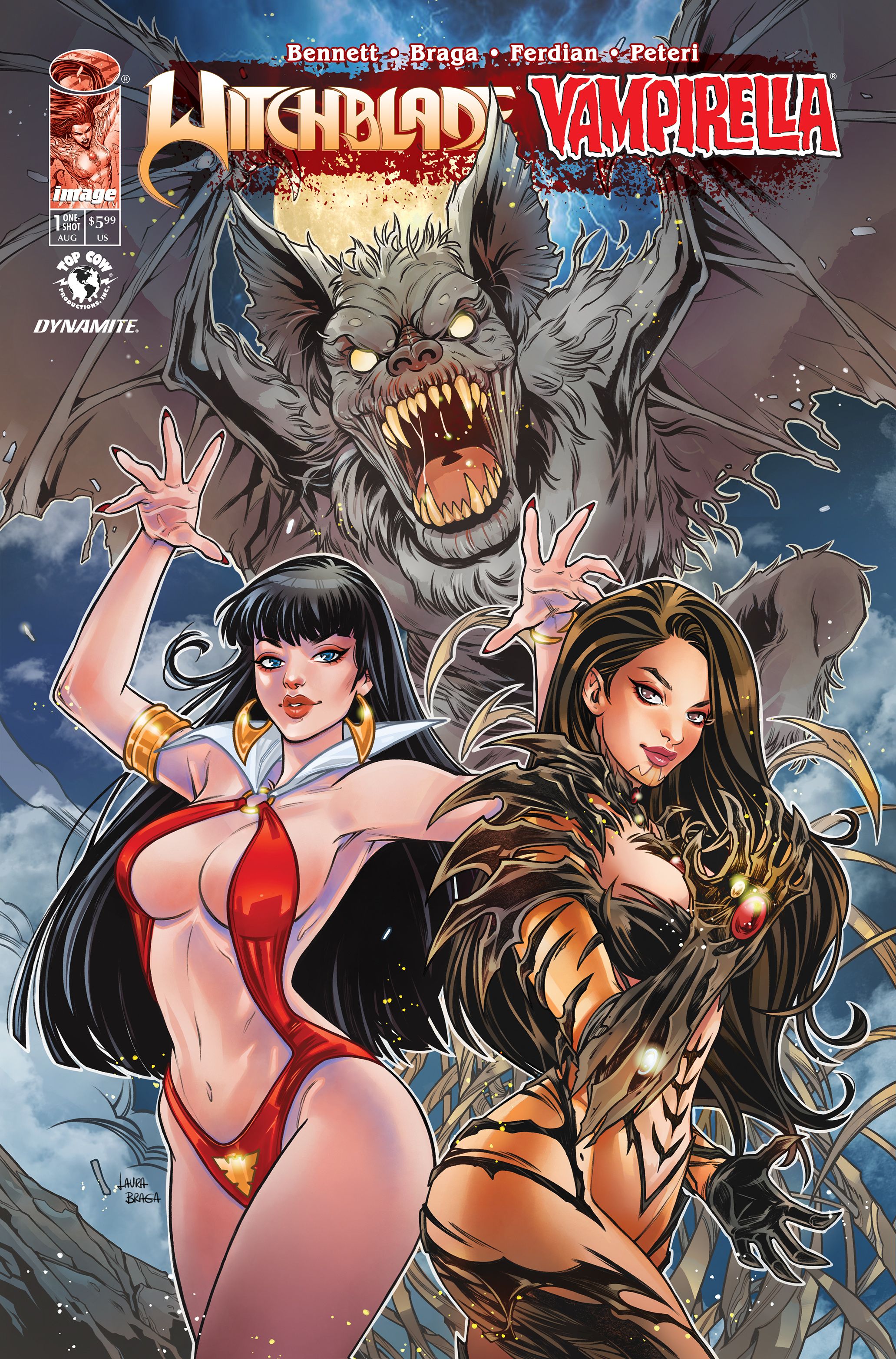 Witchblade Vampirella #1 Comic