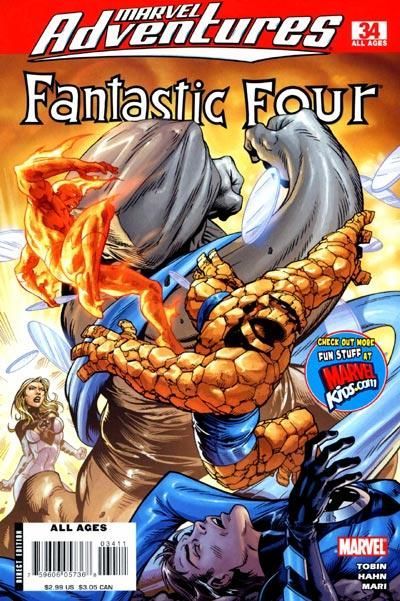 Marvel Adventures Fantastic Four #34 Comic