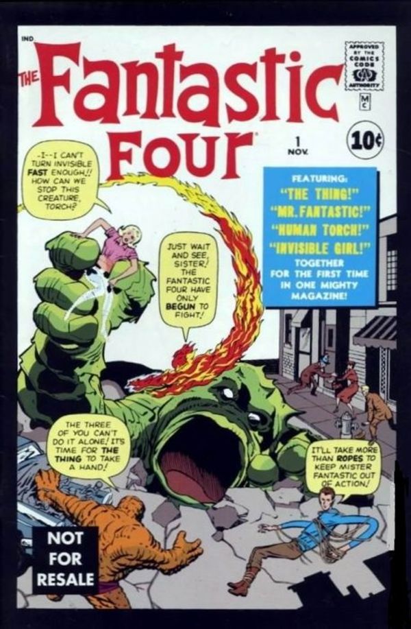 Fantastic Four #1 (Marvel Legends Reprint)