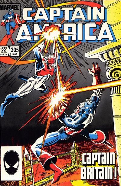 Captain America #305 Comic