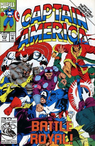 Captain America #412 Comic
