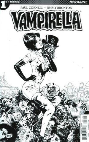 Vampirella #1 (Cover F 10 Copy Broxton B&w In)