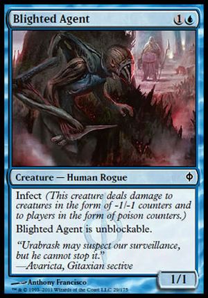 Blighted Agent (New Phyrexia)