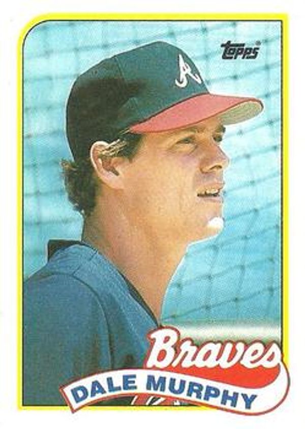 Dale Murphy Baseball Trading Card - Topps #210 1989 – Cool Stuff PD