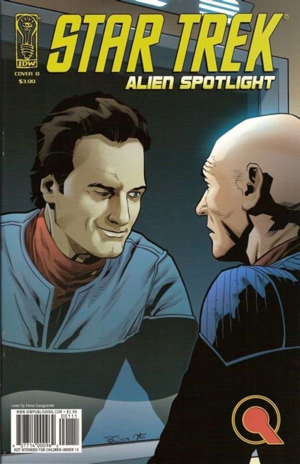 Star Trek: Alien Spotlight - Q #1 (Cover B)