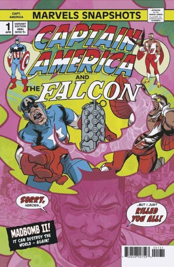 Captain America: Marvels Snapshots #1 (Perez Variant)