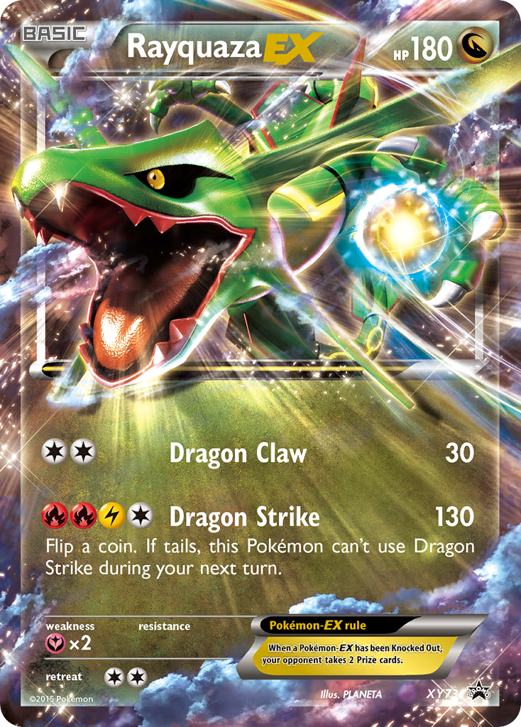 Rayquaza EX (XY73) - XY Black Star Promos Pokémon Card