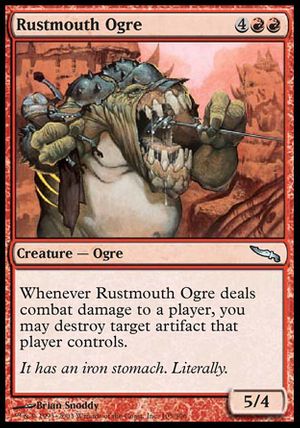 Rustmouth Ogre (Mirrodin)