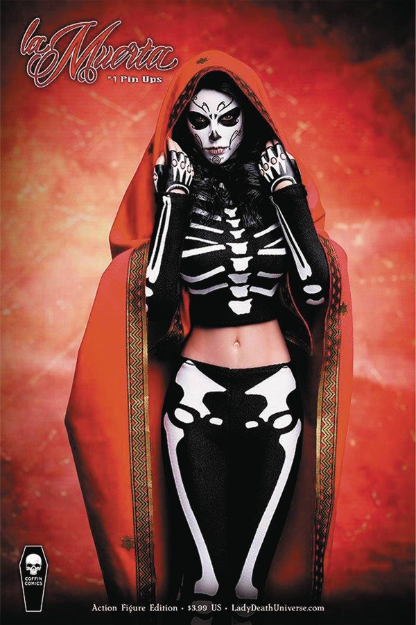 La Muerta: Pin Ups #1 (Action Figure Cover)