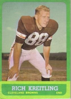 1963 TOPPS #20 BILL GLASS CLEVELAND BROWNS